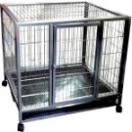 3 FEET BLACK/SILVER HAMMER TONE CAGE STRUCTURE TR-510F