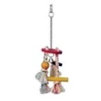 ROPE CHIME WITH ROUND TOP, BELL & BEAD 81126
