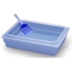 LITTER PAN WITH SCOOP (ASSORTED COLORS) BW671