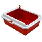 CAT LITTER PAN (RED) DAP071002
