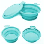 COLLAPSIBLE TRAVEL DOUBLE BOWL (LIGHT BLUE) (300ml+200ml) UP0PPSD0121AQ
