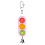 ACRYLIC TRAFFIC LIGHT WITH BELL BT010417