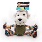 MONKEY PLUSH WITH TPR BELLY & ROPE (GREY) IDS0WB20449