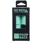 BIODEGRADABLE POO BAG REFILL (8 rolls x 15pcs) FY20194