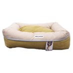 SOFT PLUSH PET BED (YELLOW) (SMALL) (58x48x13cm) YF100745YLS