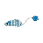 CAT TOY WITH CATNIP - MOUSE (BLUE) (19x5cm) YT104719