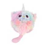 FURRY MONSTER WITH TENNIS BALL (PINK / BLUE ) (7.6cm) SS020K000TY008PKOS