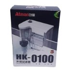 AQUARIUM HANG-ON FILTER 144 LITRES PER HOUR (1.5w) (8.9x7.5x12cm) (for 10-20cm TANK USE) AT-HK-0100