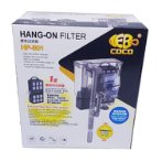 HANG ON FILTER (500L/H, 8W, <50cm TANK SIZE) HF-301