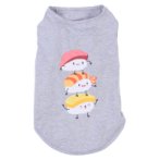 SWEAT SHIRT-STACKED SUSHIS (GREY) (SMALL) (25cm) SS0TK138GYS