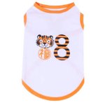 SWEAT SHIRT-88 FORTUNE TIGER (WHITE) (SMALL) (25cm) SS0TK156WTS