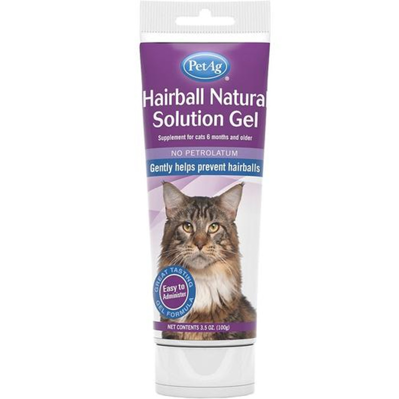 Pet Ag Cat HAIRBALL NATURAL SOLUTION GEL FOR CATS 3.5oz Singapore | Pet ...