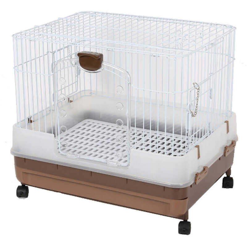 Marukan Easy To Clean Cage For Rabbit Brown Sa Cages Pet Lovers